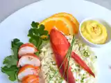 Recette Mayonnaise orange-safran et les bonnes choses qui vont avec.