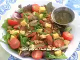 Recette Salade au chorizo et au fromage