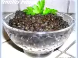 Recette Lentilles beluga