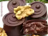 Recette Chocolats fourrés à la ganache noix/café