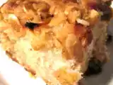 Recette Gâteau streusel aux pêches