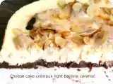 Recette Cheese cake crémeux light banane caramel