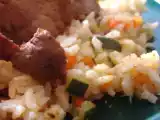 Recette Cuisiner au rice cooker ... ou le riz coco et porc mariné