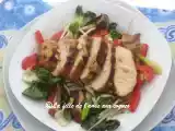 Recette Salade de poulet grillé à la thaï