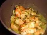Recette Crevettes à l'huile d'olive, ail et persil