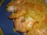 Recette Risotto de potiron aux crevettes