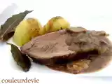 Recette Rôti de sanglier au vin rouge et à l?armagnac