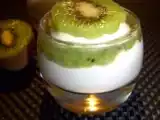 Recette Mousse kiwi & mascarpone
