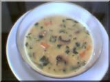 Recette Soupe crémeuse aux légumes et aux flocons d'avoine
