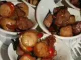 Recette Verrine de ris de veau et de noix de saint-jacques flambés