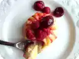 Recette Gâteau aérien vanille aux fruits rouges..