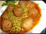 Recette Boulettes de sardines aux petits pois