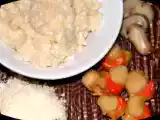 Recette Risotto très crémeux, champignons et saint jacques
