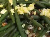 Recette Salade de haricots verts aux noisettes
