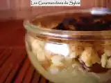 Recette Crumble express pommes-poires-nutella