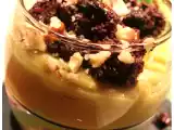 Recette Purée de pois cassés, boudin noir et noisette
