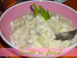 Recette Risotto crémeux au fenouil
