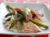 Recette Risotto aux asperges et jambon serrano