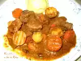 Recette Ragoût de veau aux légumes et à la bière du bistro