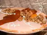 Recette Crème patissière au lait de riz et farine de chataigne - variations autour de l'abricot