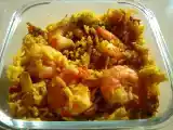 Recette Pulao de crevettes au safran - shrimp saffron pulao