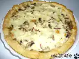 Recette Tarte champignons mozzarella