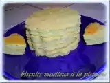 Recette Biscuits moelleux a la pate de pistache
