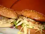 Recette Hamburger au coleslaw