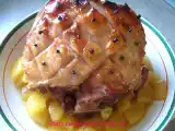 Recette Jambon à l'ananas, glacé à l'érable