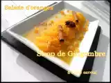 Recette Salade d'oranges à la cannelle et au sirop de gingembre