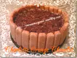 Recette Charlotte aux deux mousse : orange chocolat