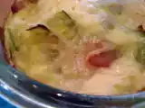 Recette Clafoutis aux poireaux et lardons