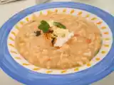 Recette Risotto à la tomate et au fromage de chèvre frais