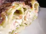 Recette Lasagnes aux poireaux, chevre et 2 saumons