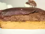 Recette Gâteau trois couches:caramel, chocolat et caramel chocolaté....