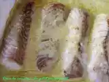 Recette Dos de colin, sauce aux herbes