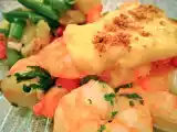 Recette Gambas sauce mangue sans gluten sans lait