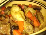 Recette Tajine de poulet aux figues, carottes et miel
