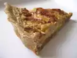 Recette Quiche bourguignonne ? chaource, pomme fruit et oignons rôtis