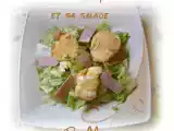 Recette Mozzarella panée et sa salade