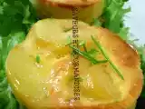 Recette Flan de pommes de terre au brie.