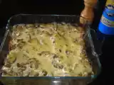 Recette Gratin de champignons de paris au jambon
