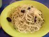 Recette Spaghetti aux anchois, à l'ail et au citron