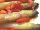 Recette Asperges blanches à la vinaigrette de fraises