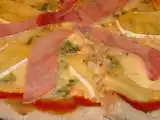 Recette Pizza fromage-jambon-miel