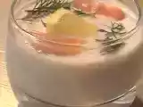 Recette Panna cotta saumon fumé citroné et aneth