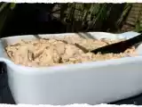 Recette Rillettes de saumon légèrement pistachées aux baies roses