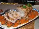 Recette Rôti de veau aux épices