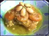 Recette Tajine de poulet aux abricots secs ( maroc )