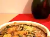 Recette Gratin épinards-saumon-chèvre